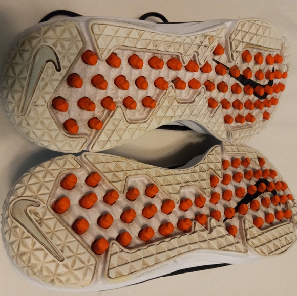 Nike Alpha Huarache Elite 2 Baseball Cleats~ Women's 6.5 AJ6877-001 Black - Picture 3 of 7